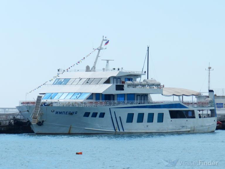 imperia (Passenger (Cruise) Ship) - IMO 9495600, MMSI 273335030, Call Sign UBTF7 under the flag of Russia