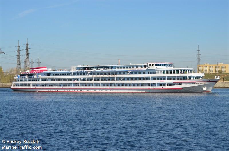 a.radischev (Passenger ship) - IMO , MMSI 273366010 under the flag of Russia