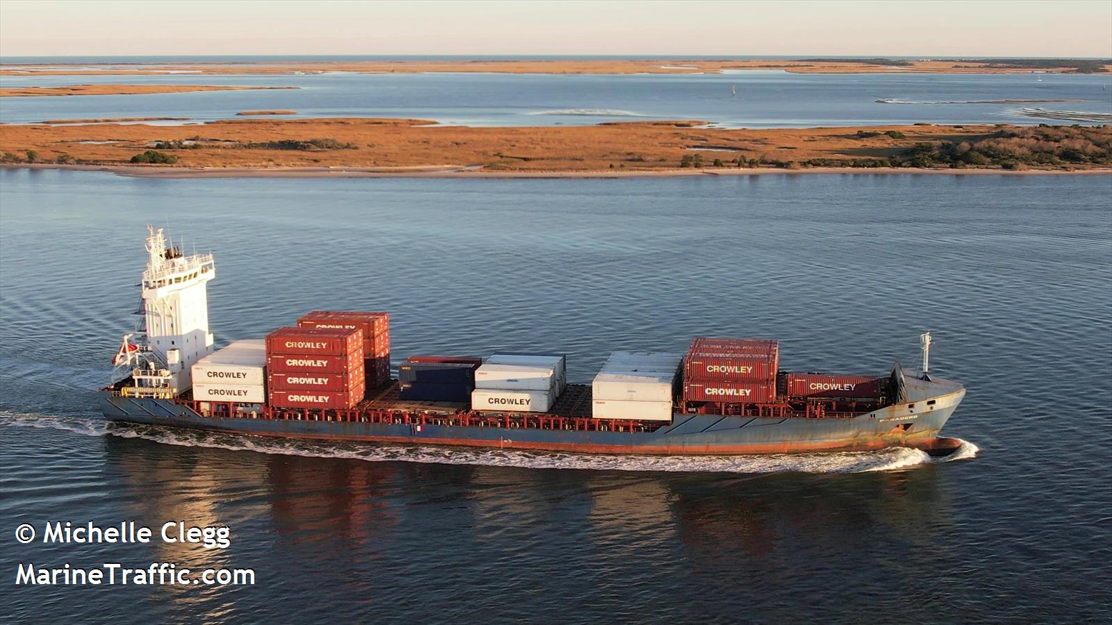 paradero (Container Ship) - IMO 9368998, MMSI 305723000, Call Sign V2QV7 under the flag of Antigua & Barbuda