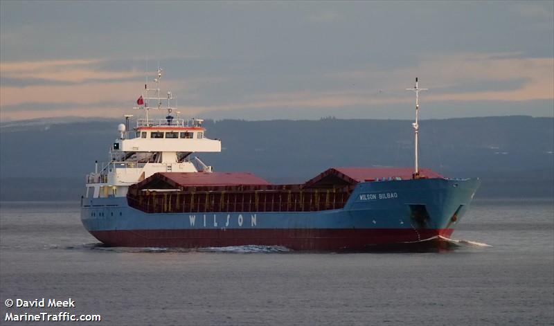 wilson bilbao (General Cargo Ship) - IMO 9014705, MMSI 314543000, Call Sign 8PAZ8 under the flag of Barbados