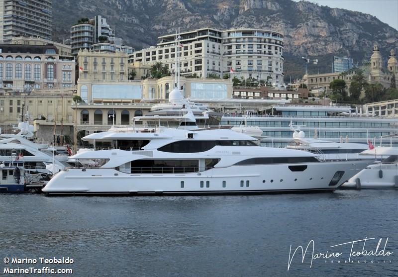 my my johanna (Pleasure craft) - IMO , MMSI 319027300, Call Sign ZGBL9 under the flag of Cayman Islands