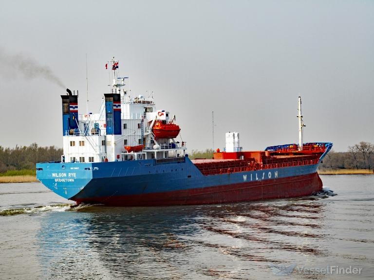 win sheng 6 (Refrigerated Cargo Ship) - IMO 7810571, MMSI 341390000, Call Sign V4HP4 under the flag of St Kitts & Nevis