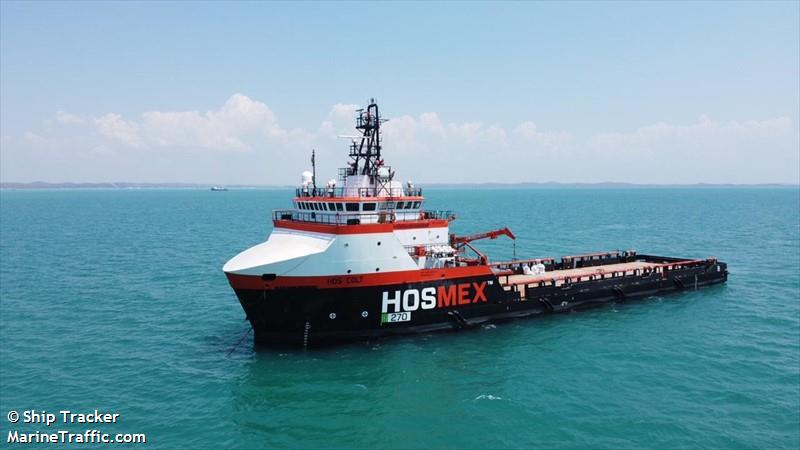 hos colt (Offshore Tug/Supply Ship) - IMO 9686156, MMSI 345090024, Call Sign XCBP3 under the flag of Mexico
