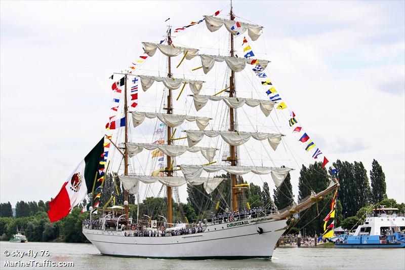 cuauhtemoc be 01 (Sailing Vessel) - IMO 8107505, MMSI 345186001, Call Sign XCBF under the flag of Mexico
