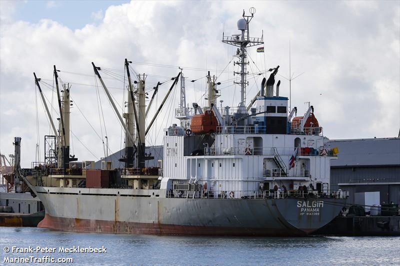salgir (Refrigerated Cargo Ship) - IMO 9142289, MMSI 355199000, Call Sign 3FYM4 under the flag of Panama