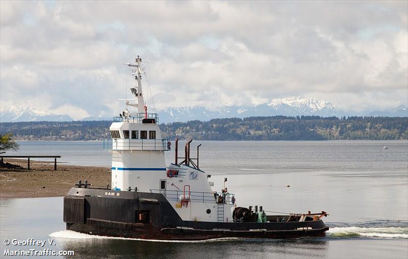 sam b (Towing vessel) - IMO , MMSI 367162920, Call Sign WDD5741 under the flag of United States (USA)