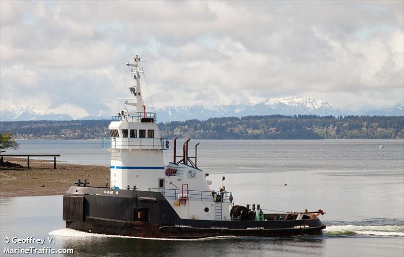 sam b (Tug) - IMO , MMSI 367162920, Call Sign WDD5741 under the flag of United States (USA)