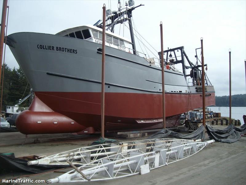 collier brothers (Fishing vessel) - IMO , MMSI 367165240, Call Sign WUU7551 under the flag of United States (USA)