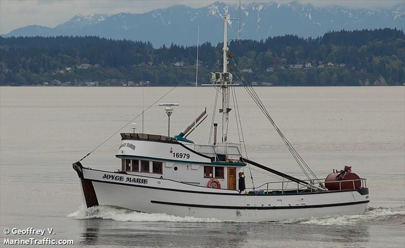 joyce marie (Fishing vessel) - IMO , MMSI 367406690, Call Sign WDE8533 under the flag of United States (USA)