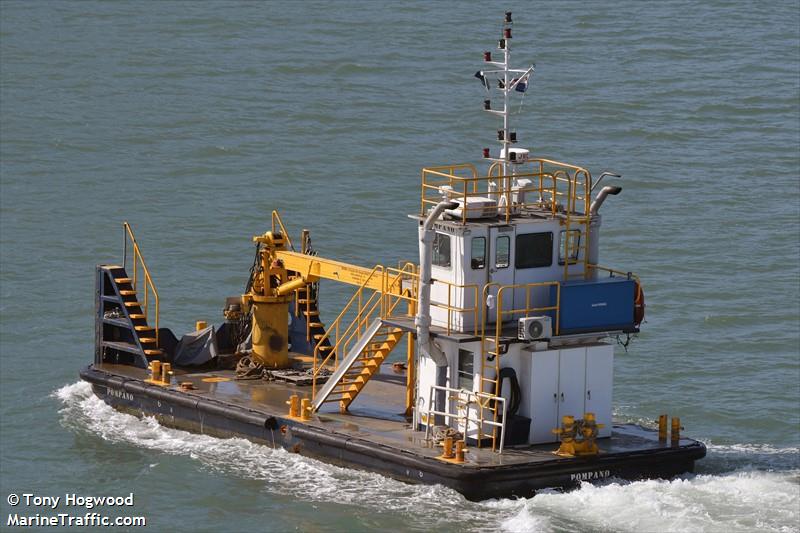 pompano (Towing vessel) - IMO , MMSI 373964000, Call Sign LAU)POM under the flag of Panama