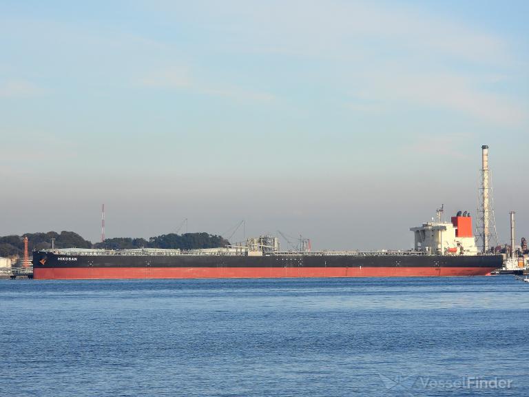 hikosan (Crude Oil Tanker) - IMO 9885087, MMSI 374368000, Call Sign 3FBO6 under the flag of Panama
