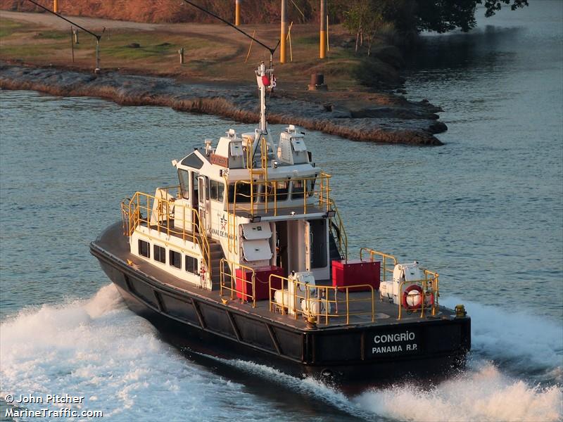 congrio (Fishing vessel) - IMO , MMSI 374741000, Call Sign LAU)COG under the flag of Panama