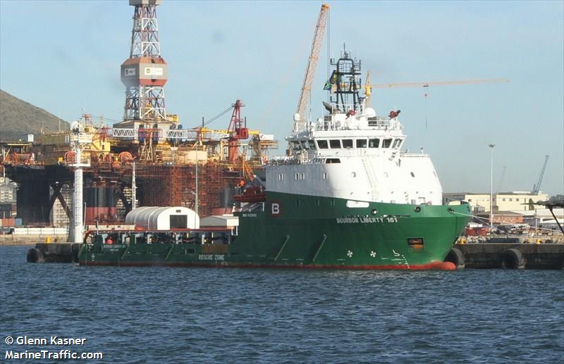 bourbon liberty 161 (Offshore Tug/Supply Ship) - IMO 9639191, MMSI 375047000, Call Sign J8B4979 under the flag of St Vincent & Grenadines