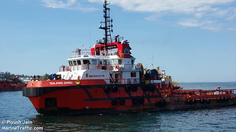 ai pu 105 (Offshore Tug/Supply Ship) - IMO 9410375, MMSI 413263620, Call Sign BONG8 under the flag of China