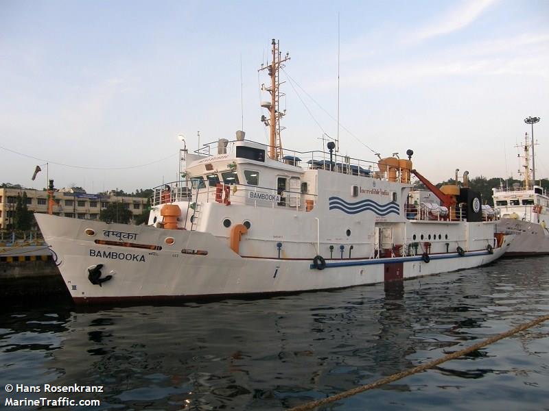 bambooka (Passenger Ship) - IMO 9219226, MMSI 419052400, Call Sign VTRW under the flag of India