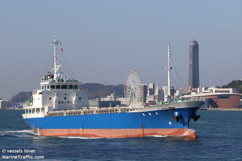daitai maru (General Cargo Ship) - IMO 9699414, MMSI 431005349, Call Sign JD3696 under the flag of Japan