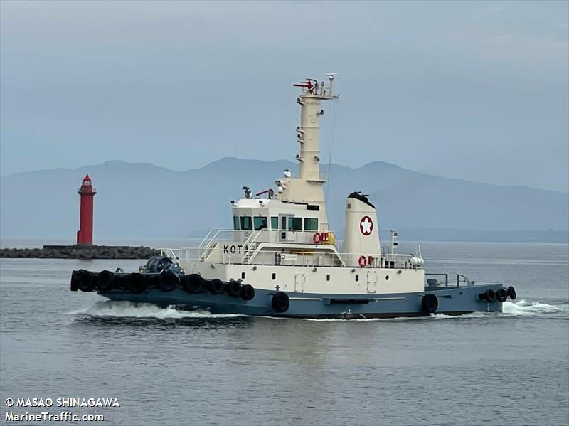 kota maru (Tug) - IMO , MMSI 431017175, Call Sign JD4909 under the flag of Japan