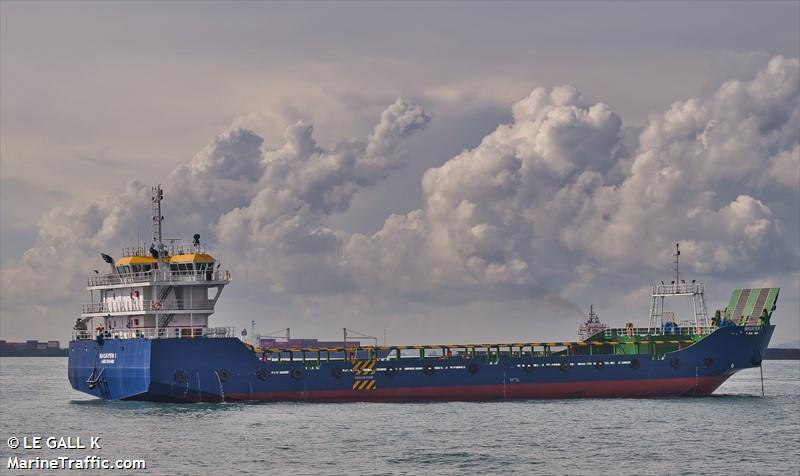 nasayem 1 (Landing Craft) - IMO 9840582, MMSI 471234000, Call Sign A6E2007 under the flag of United Arab Emirates (UAE)