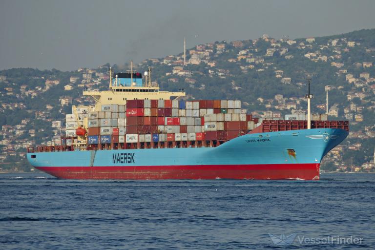 laust maersk (Container Ship) - IMO 9190743, MMSI 477681900, Call Sign VRTU9 under the flag of Hong Kong