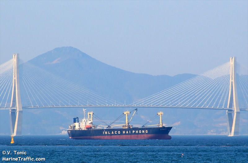 iris of sea (Ro-Ro Cargo Ship) - IMO 9054937, MMSI 511100296, Call Sign T8A3406 under the flag of Palau