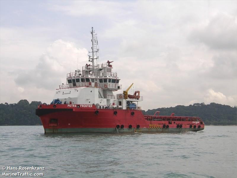 perdana frontier (Offshore Tug/Supply Ship) - IMO 9509190, MMSI 533180054, Call Sign 9WNG4 under the flag of Malaysia