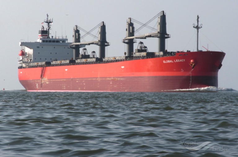 gm legend (Bulk Carrier) - IMO 9300623, MMSI 538009368, Call Sign V7A4646 under the flag of Marshall Islands