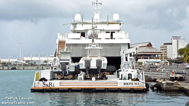 my suri (Yacht) - IMO 7722059, MMSI 538070349, Call Sign V7MH7 under the flag of Marshall Islands