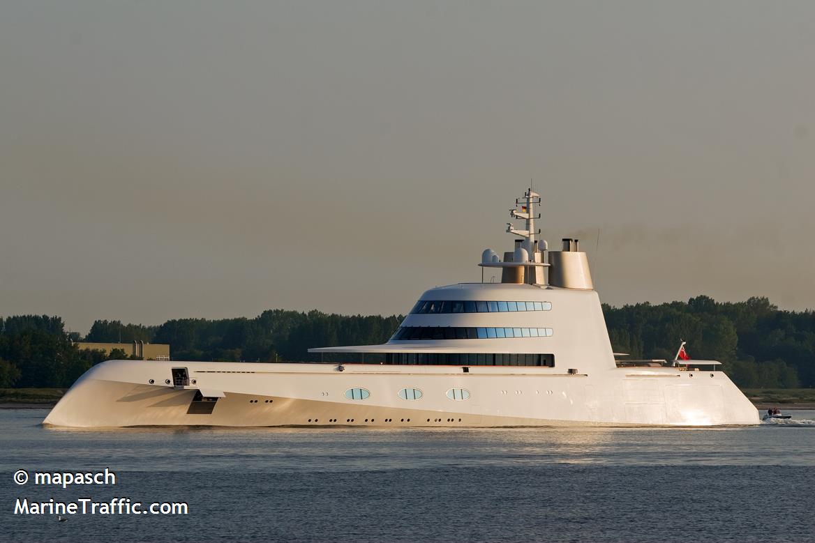 a (Yacht) - IMO 1009340, MMSI 538071242, Call Sign V7UJ7 under the flag of Marshall Islands