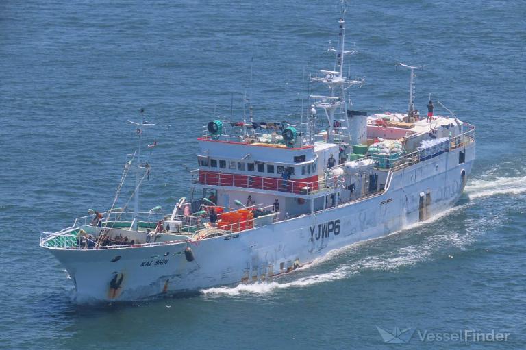 kai shin (Fishing Vessel) - IMO 9020883, MMSI 577021000, Call Sign YJWP6 under the flag of Vanuatu