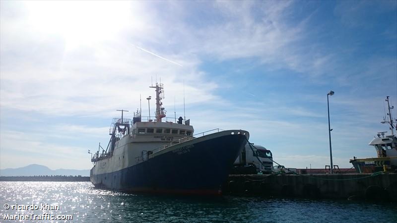harvest florita (Fishing vessel) - IMO , MMSI 601317000, Call Sign ZR4299 under the flag of South Africa