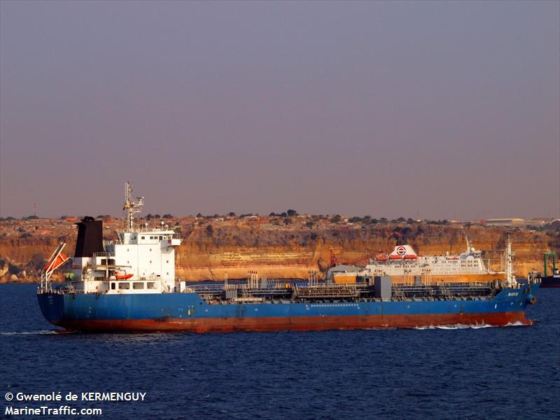 saronic bay (Chemical/Oil Products Tanker) - IMO 9462689, MMSI 636019696, Call Sign D5VS3 under the flag of Liberia