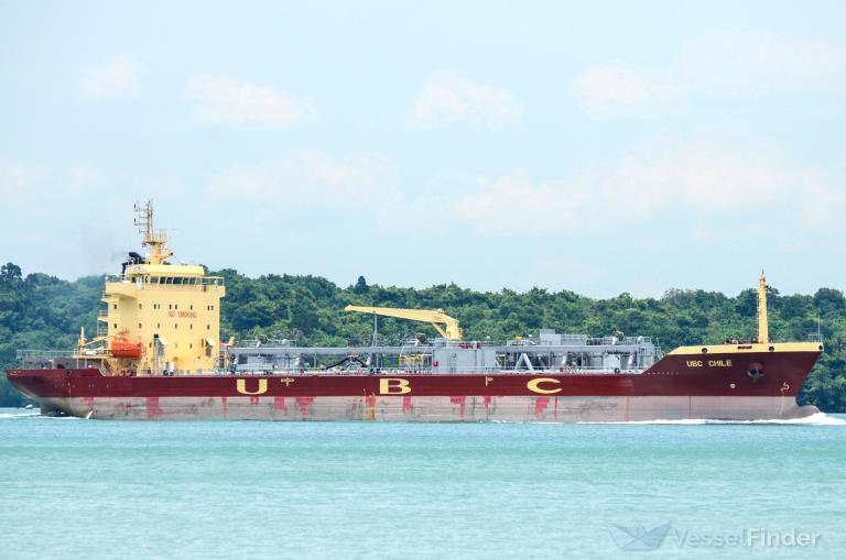 ubc chile (Cement Carrier) - IMO 9577288, MMSI 636020079, Call Sign D5XO3 under the flag of Liberia