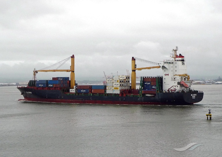msc emilie (Container Ship) - IMO 9334832, MMSI 636020695, Call Sign A8IU3 under the flag of Liberia