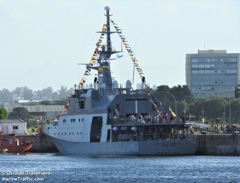 arc 20 de julio (Military ops) - IMO , MMSI 730153670, Call Sign 5KMK under the flag of Colombia