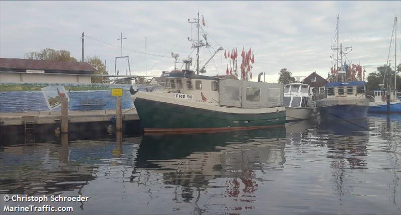 birte (Fishing vessel) - IMO , MMSI 211554030, Call Sign DNQZ under the flag of Germany