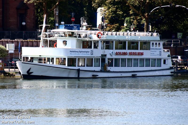 schloss heidelberg (Passenger ship) - IMO , MMSI 211694370, Call Sign DC2863 under the flag of Germany