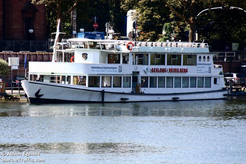 schloss heidelberg (Passenger ship) - IMO , MMSI 211694370, Call Sign DC2863 under the flag of Germany