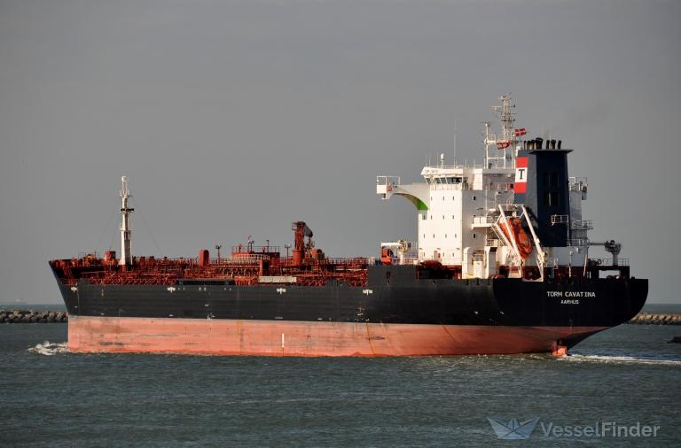 torm cavatina (Chemical/Oil Products Tanker) - IMO 9343209, MMSI 219028421, Call Sign OZFZ2 under the flag of Denmark