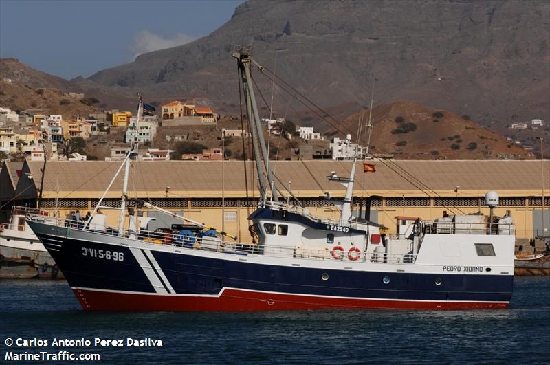 pedro xibano (Fishing Vessel) - IMO 9150559, MMSI 224063790, Call Sign EA2540 under the flag of Spain