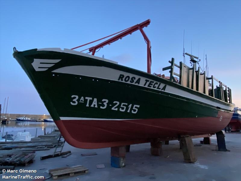 rosa tecla (Fishing vessel) - IMO , MMSI 224087260, Call Sign EA2392 under the flag of Spain