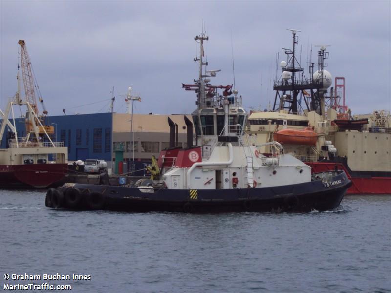 v.b.tirreno (Tug) - IMO 9201023, MMSI 224465000, Call Sign EAXD under the flag of Spain