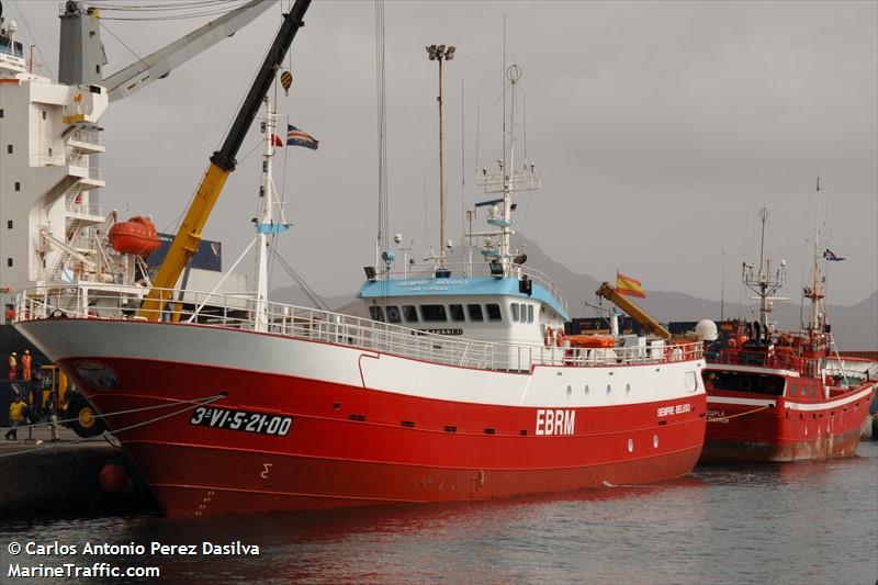 siempre beluso (Fishing Vessel) - IMO , MMSI 224752000, Call Sign EBRM under the flag of Spain