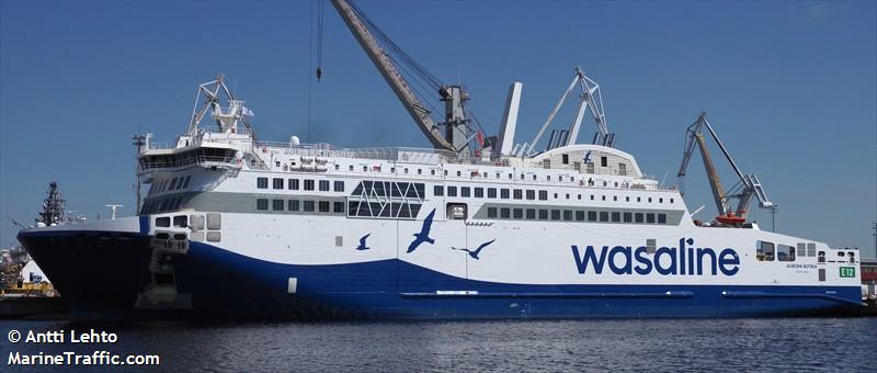 aurora botnia (Passenger/Ro-Ro Cargo Ship) - IMO 9878319, MMSI 230040000, Call Sign OJTR under the flag of Finland