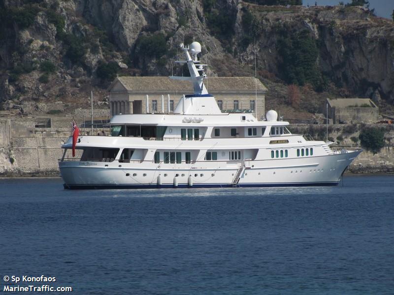 lady beatrice (Yacht) - IMO 1000069, MMSI 233219000, Call Sign MRPW2 under the flag of United Kingdom (UK)