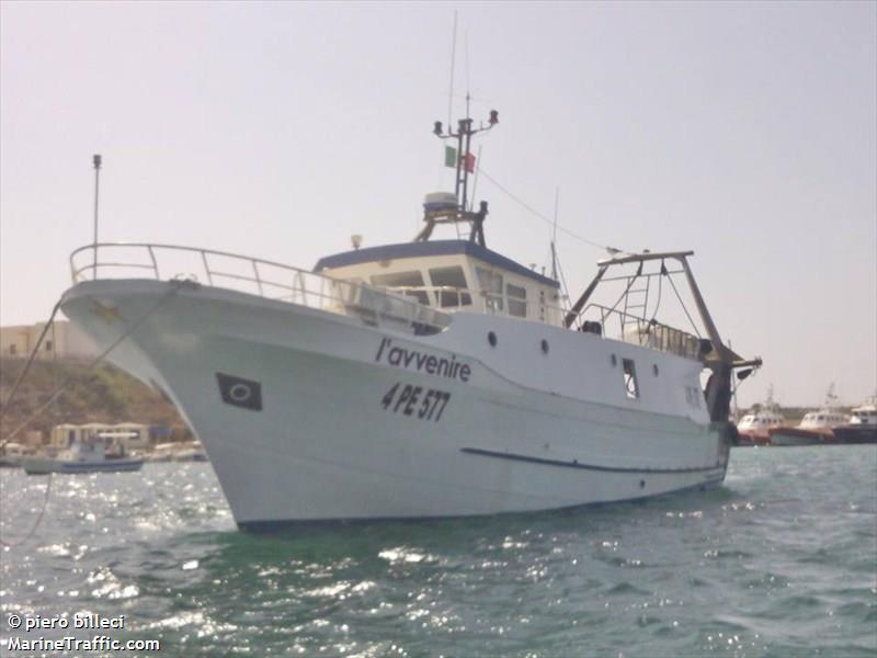 lavvenire (Fishing vessel) - IMO , MMSI 247302380, Call Sign IWIX under the flag of Italy