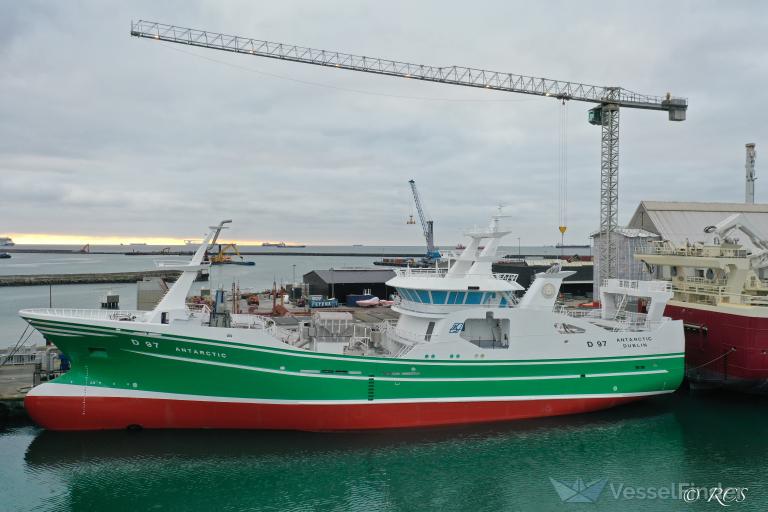 antarctic (Fishing Vessel) - IMO 9885984, MMSI 250006158, Call Sign EIXS6 under the flag of Ireland