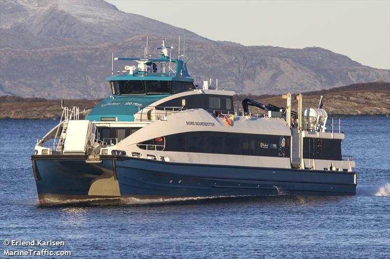 sigrid sigurdsdotter (Passenger Ship) - IMO 9907914, MMSI 257014160, Call Sign LGJL under the flag of Norway