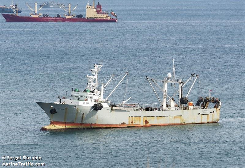 kairos (Fishing Vessel) - IMO 8921602, MMSI 273210870, Call Sign UBTU7 under the flag of Russia