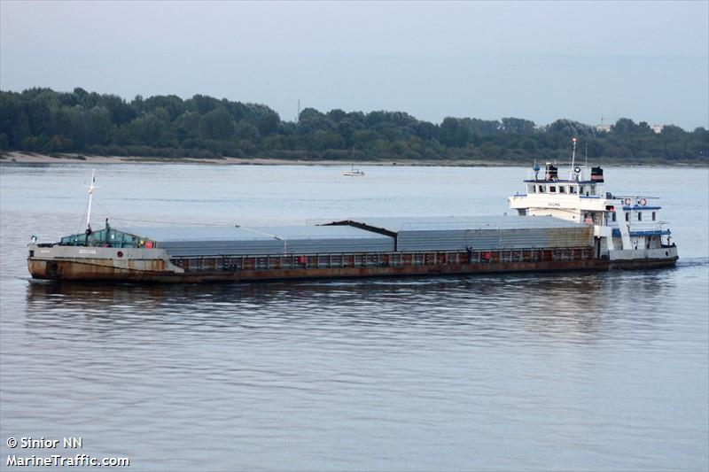 zosma (Cargo ship) - IMO , MMSI 273325180, Call Sign ZOSMA under the flag of Russia