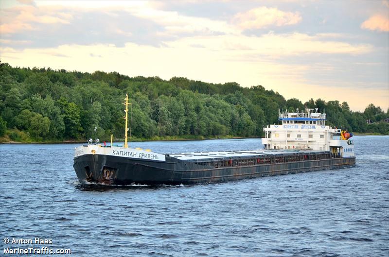 kapitan driven (General Cargo Ship) - IMO 8960141, MMSI 273343210, Call Sign DRIVEN under the flag of Russia